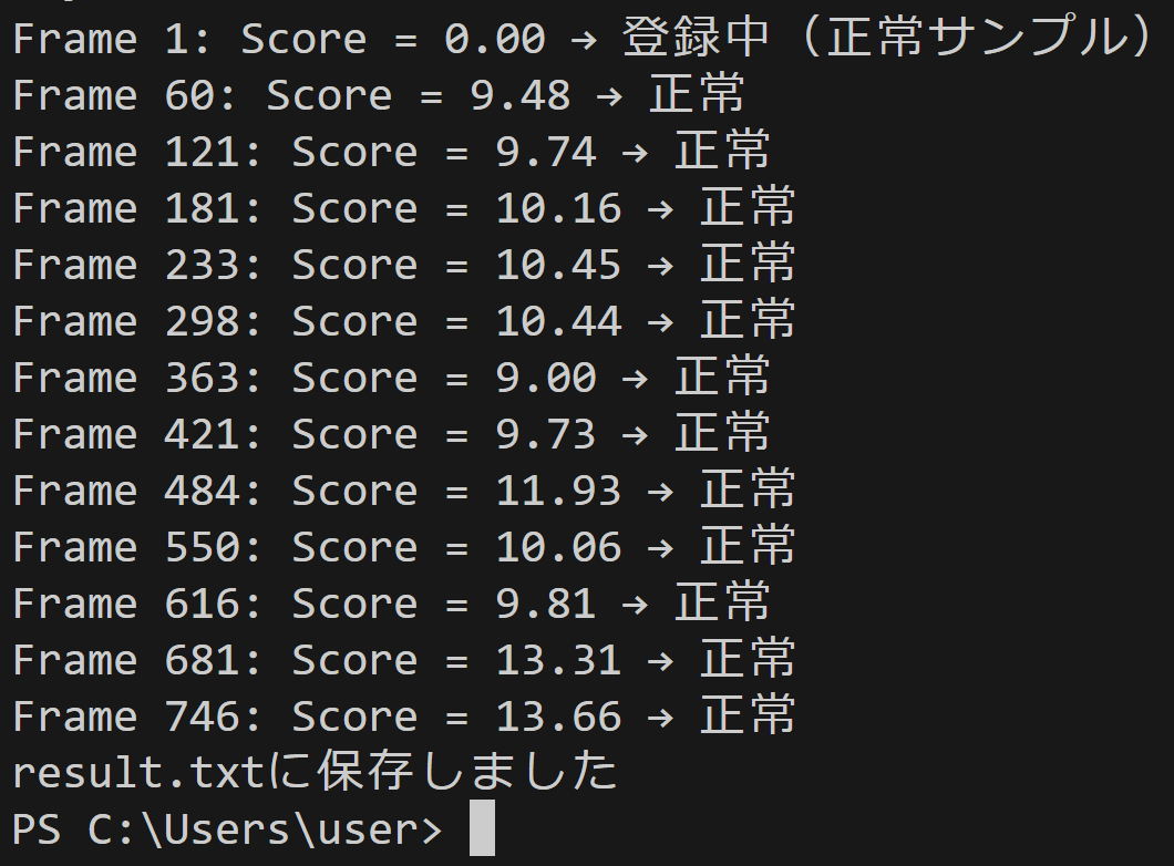 ResNet18特徴抽出による画像異常検知