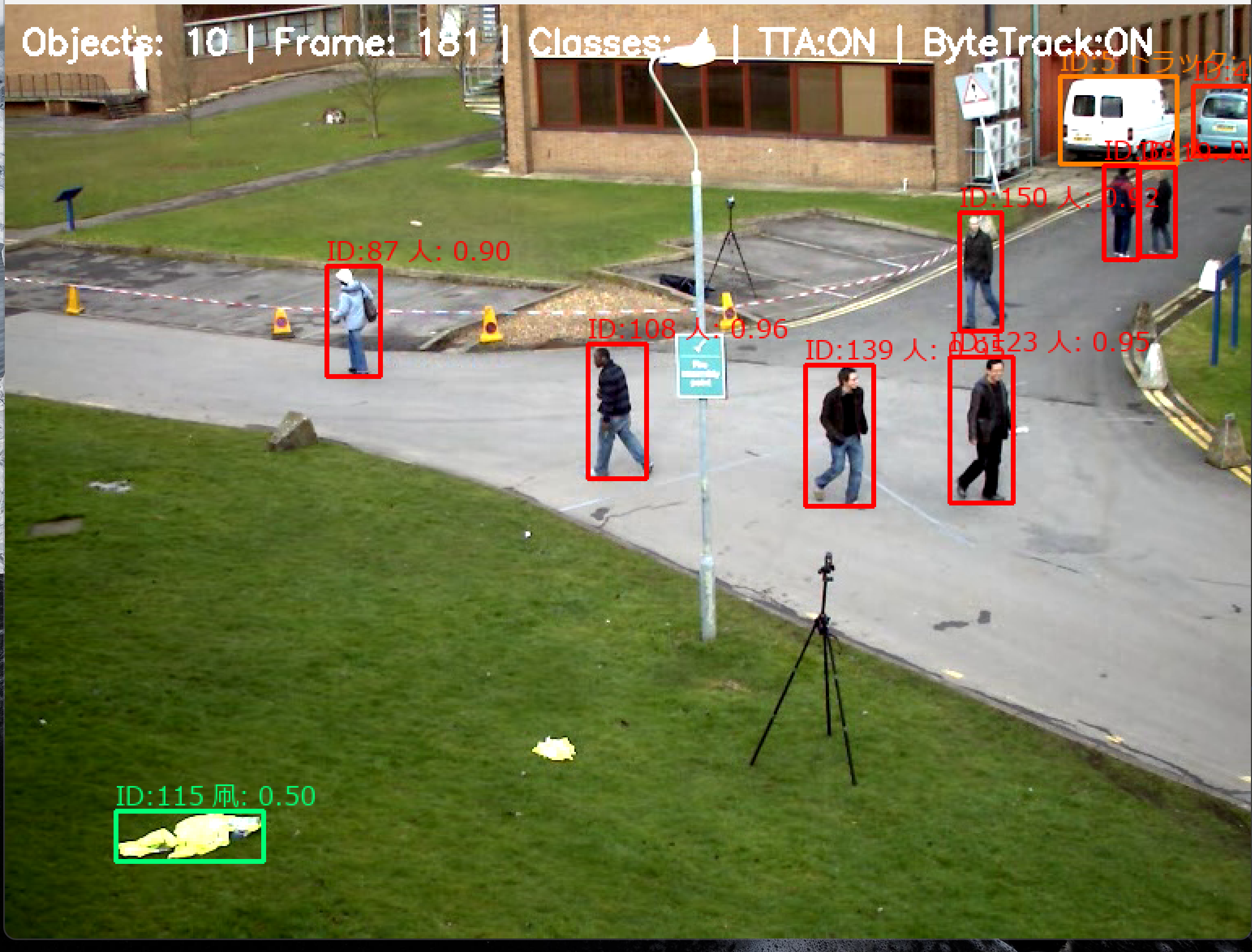 RT-DETRv2物体検出