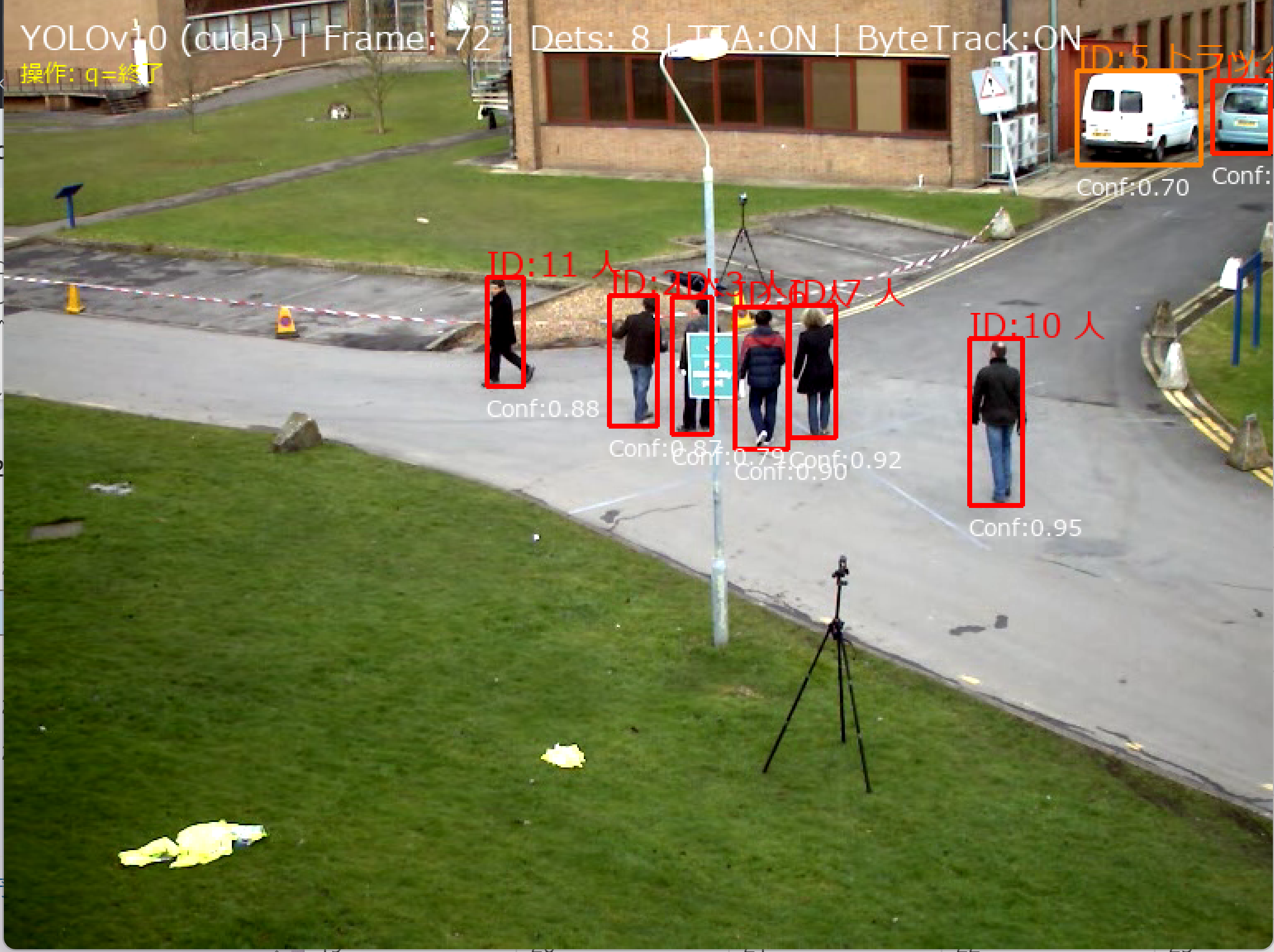 YOLO10物体検出