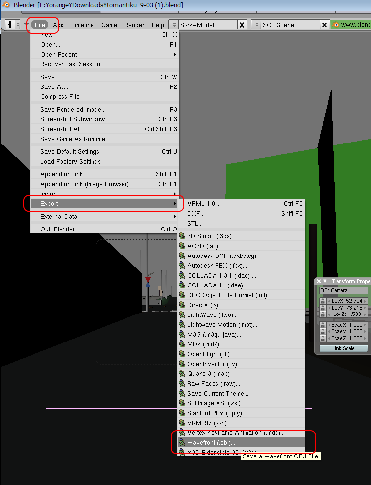 Blender Wavefront Obj : p2or/blender-batch-import-wavefront-obj – EJLA