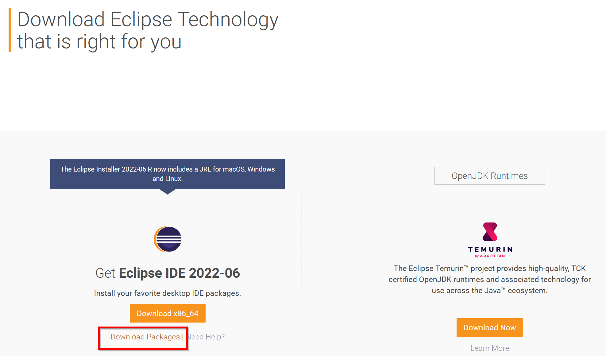 Eclipse 22年6月版 のインストール 日本語化 基本操作 Ubuntu 上