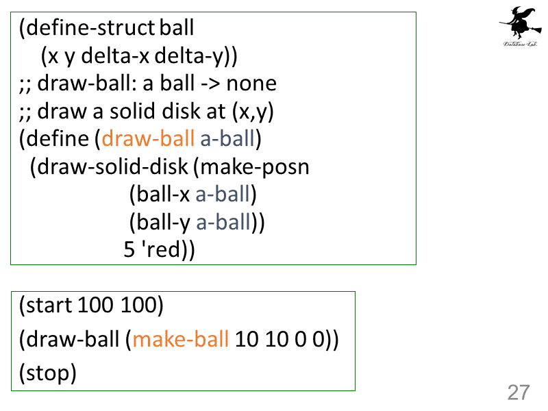 (define-struct ball
    (x y delta-x del...