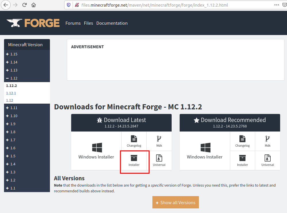 マインクラフト 1 12 2 Forge 他の Mod の基本 Mod のインストール Ubuntu 上