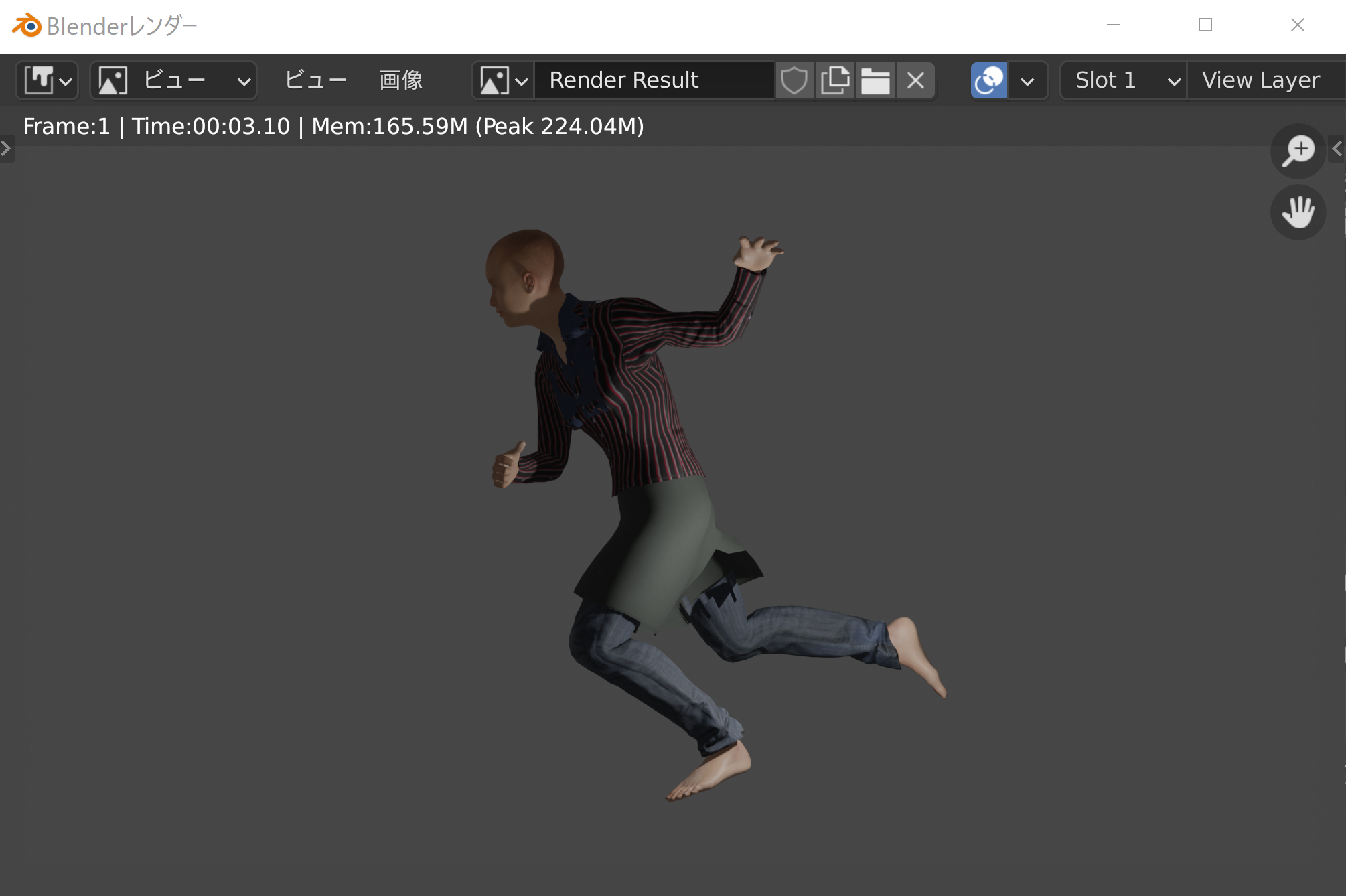 人体アニメーションのソフト Makehuman 1 2 のインストールと機能 Blender 2 93 4 との連携 Windows 上